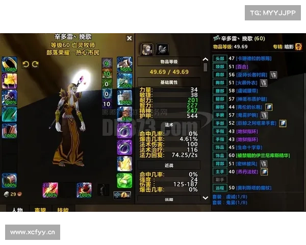 魔兽世界暗牧高输出装备攻略 魔兽世界暗牧高输出装备攻略